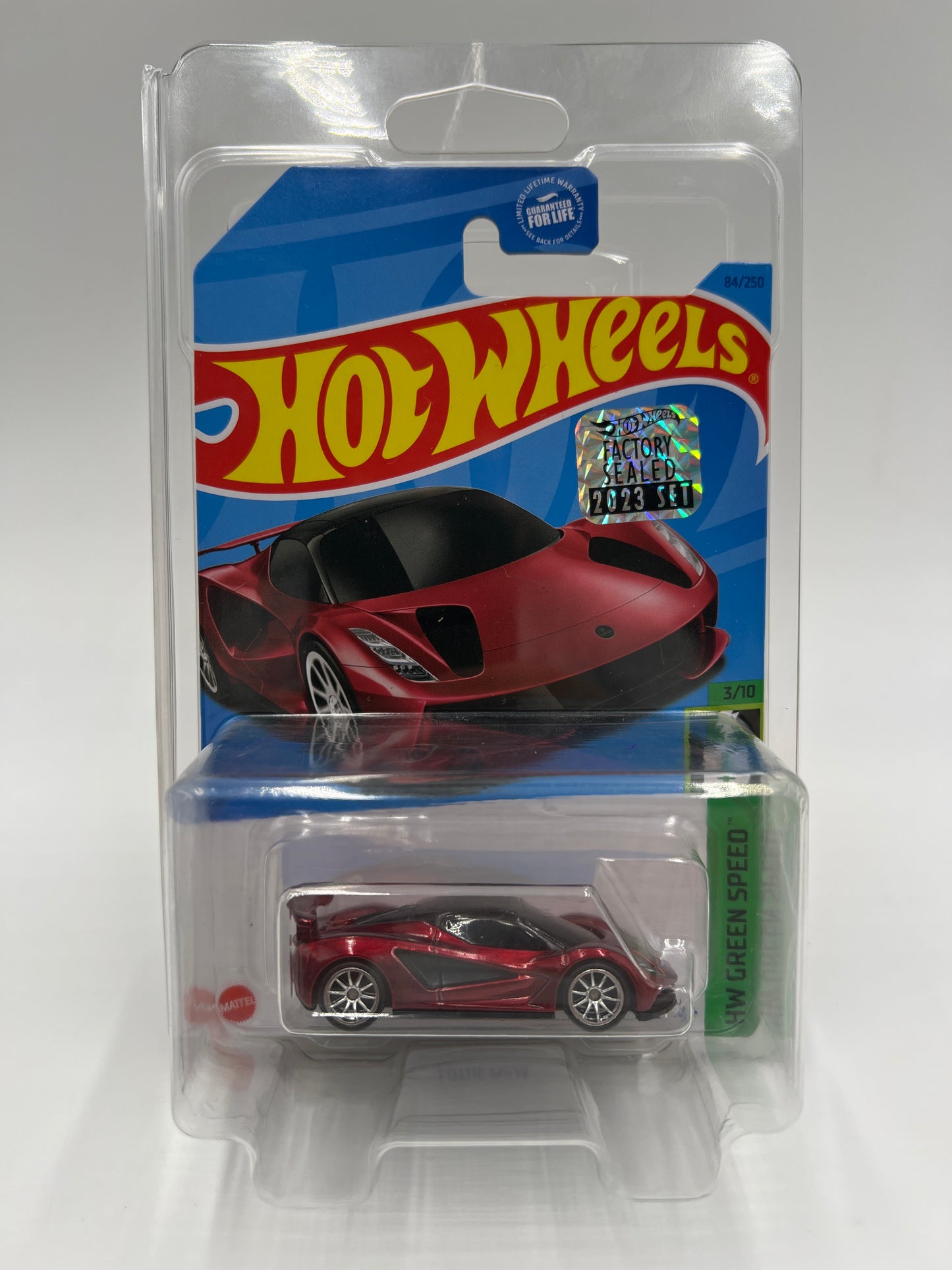 2023 Hot Wheels Factory Sealed Super Treasure Hunt #84 Lotus Evija Red W/Protector