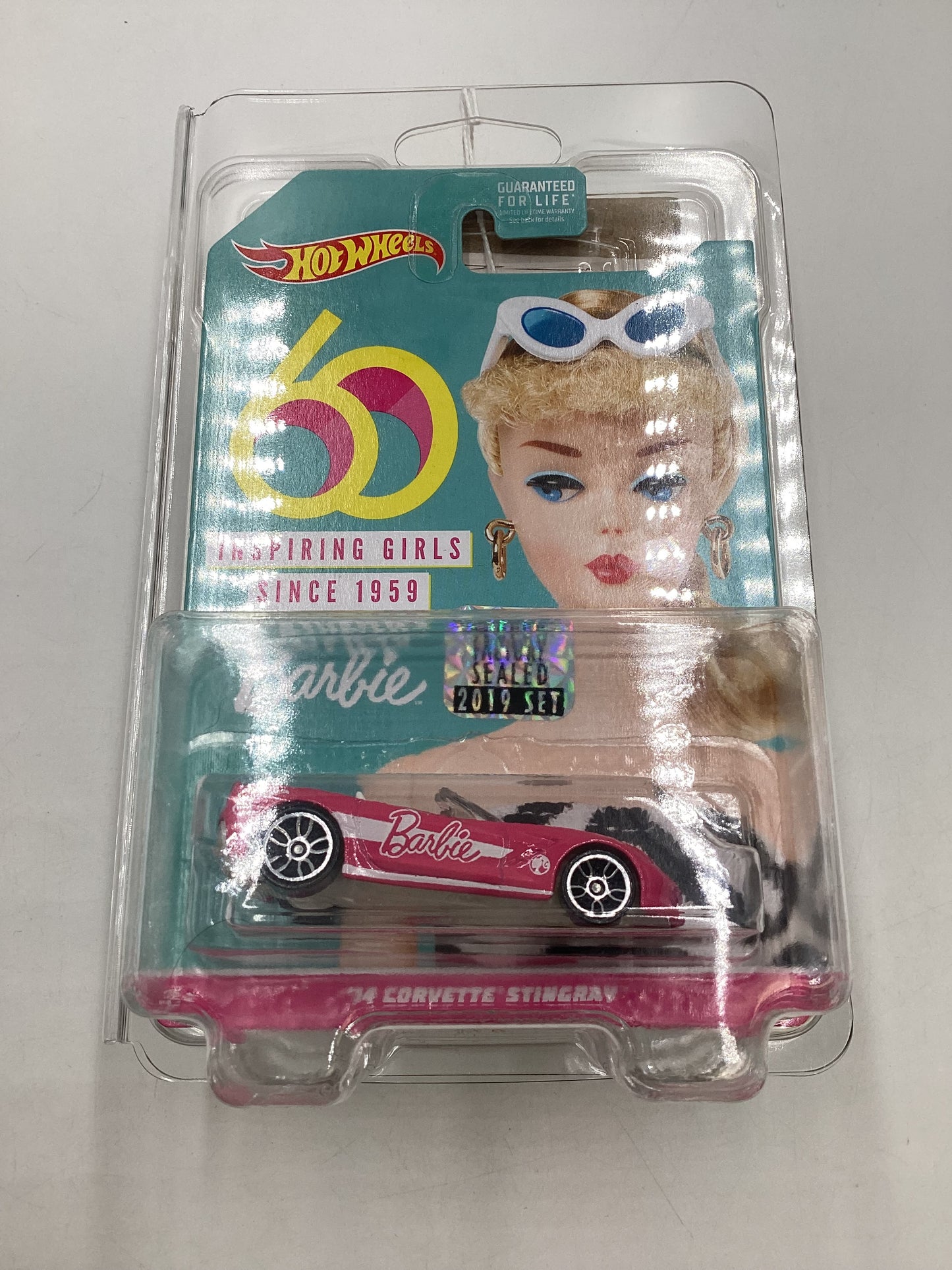 2019 Hot Wheels Barbie 14 Corvette Stingray Factory Sealed with protector