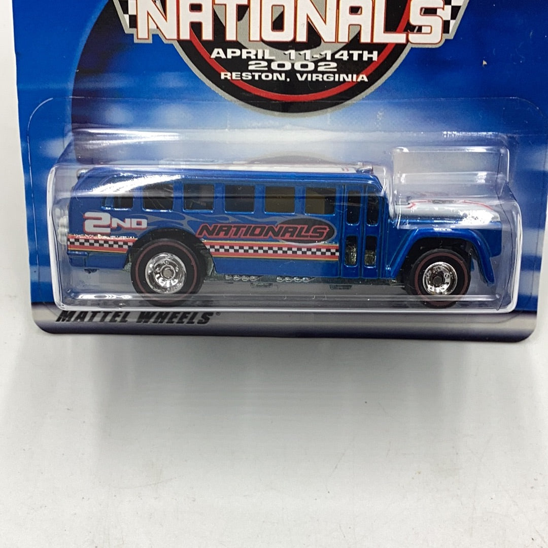 Hot wheels 2th Annual collectors nationals S’Cool Bus 56267 1 of 4000 with protector