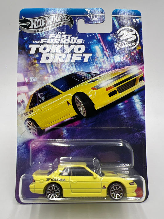 2026 Hot Wheels Silver Series Fast & Furious Tokyo Drift #5 Nissan Silvia S13 Yellow SR