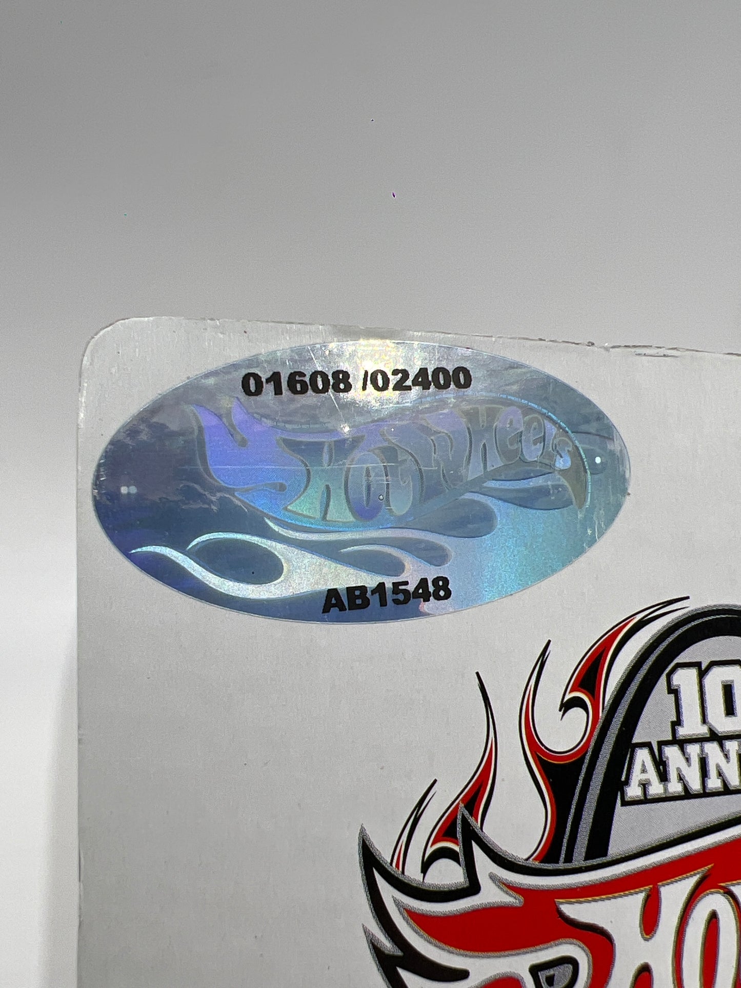 2010 Hot Wheels 10th Annual Collectors Nationals MO #1608/2400 56 Chevy W/Protector