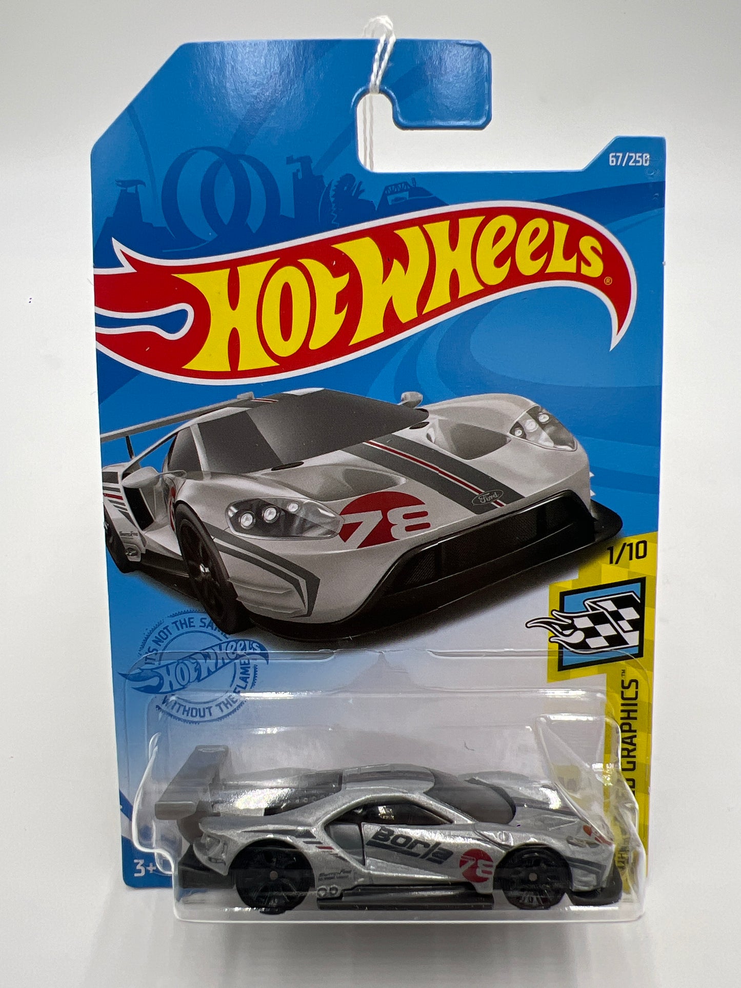 2021 Hot Wheels HW Speed Graphics #67 2016 Ford GT Race Silver 32E