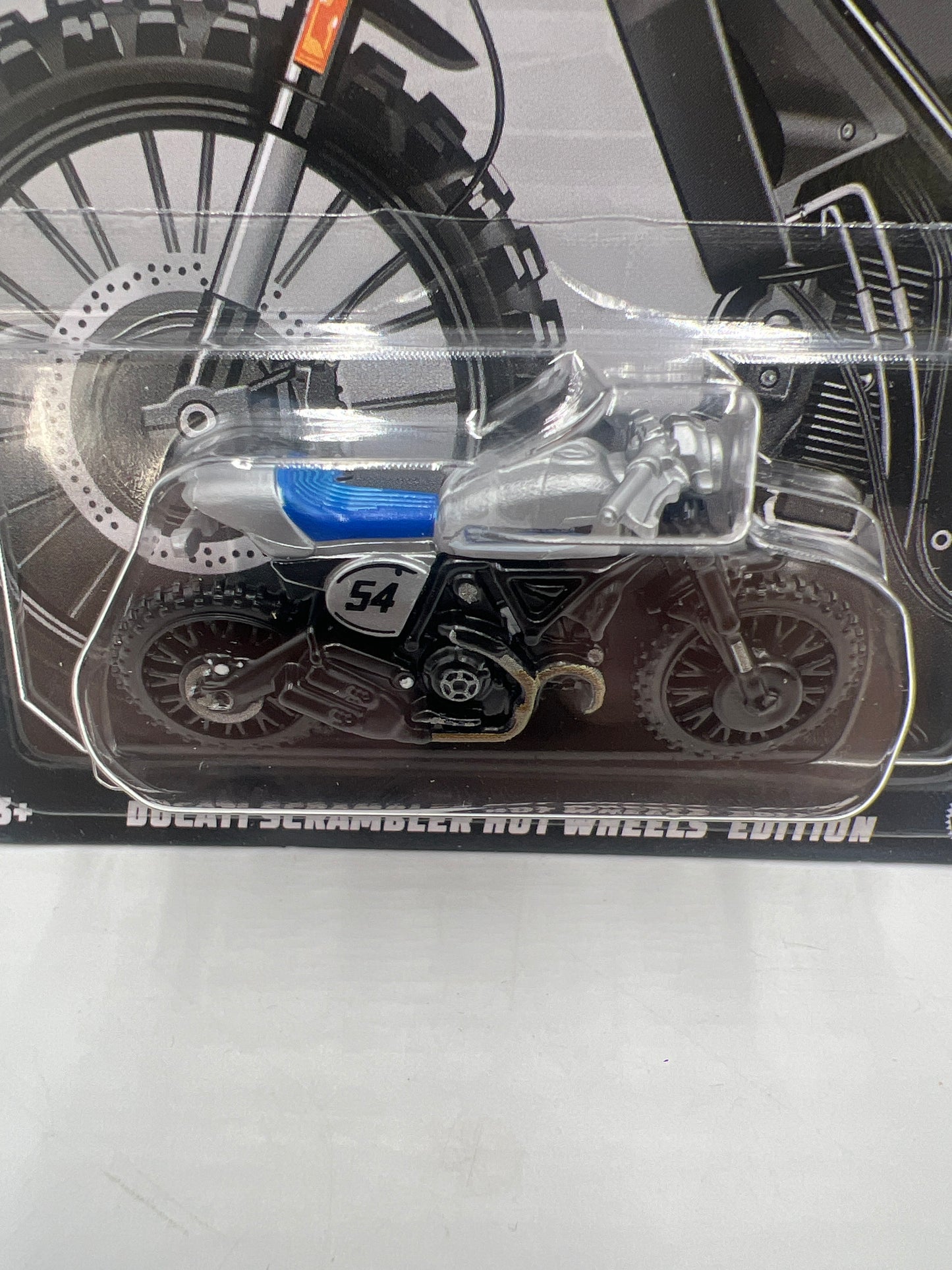 2024 Hot Wheels Themed Auto Motorcycle Club #4 Ducati Scrambler Hot Wheels Edition 159E