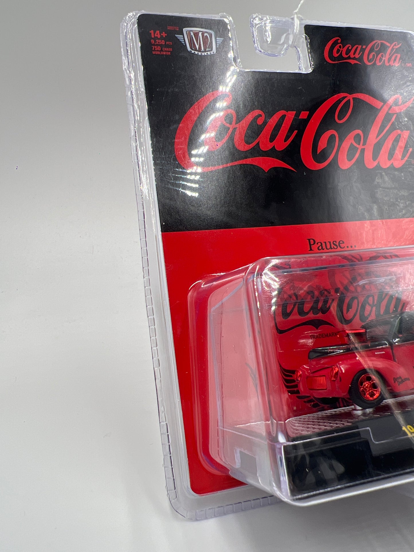 M2 Machines Coca Cola CHASE 1941 Willys Coupe Red/Black A50