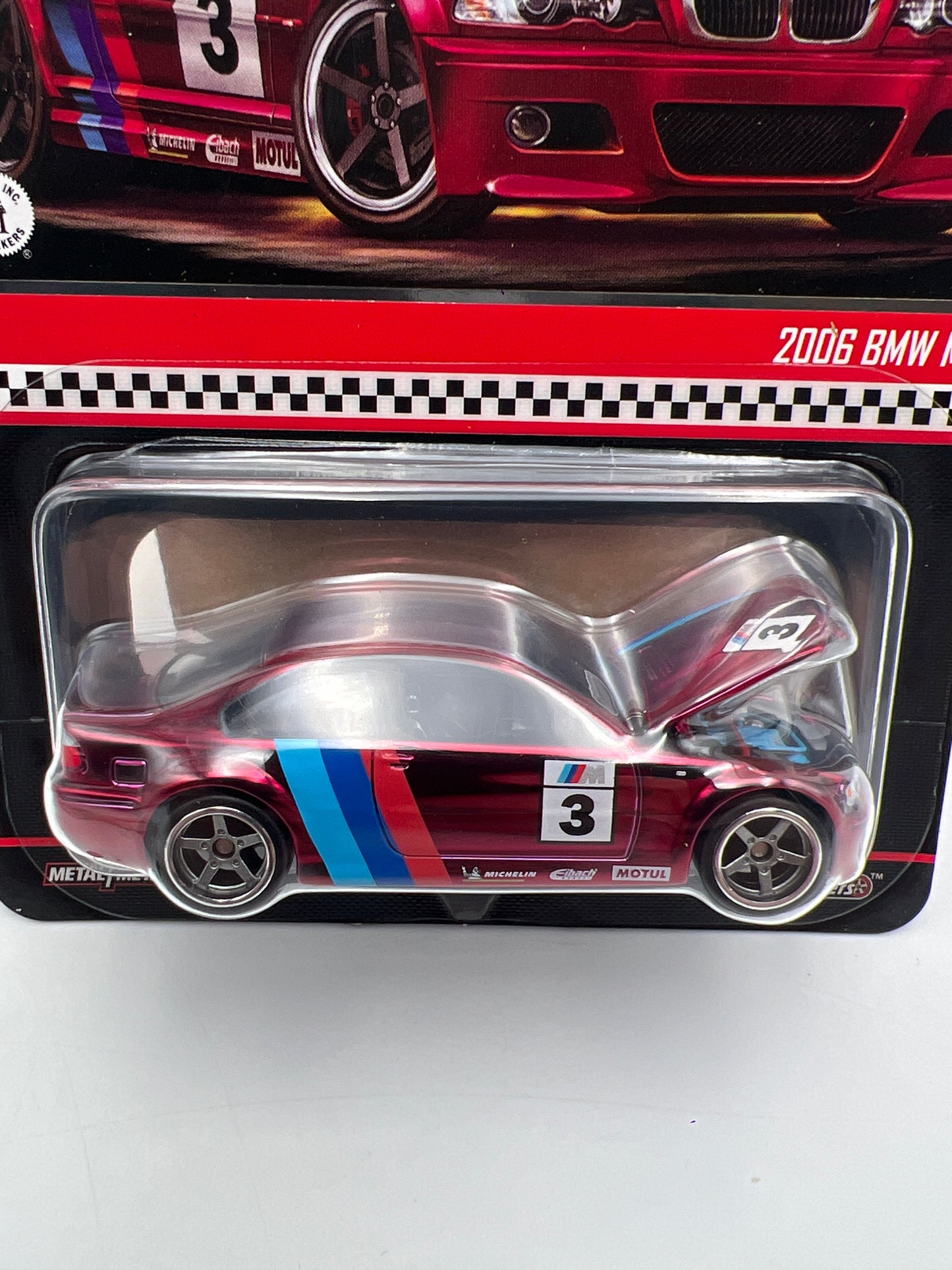 2025 Hot Wheels RLC 2006 BMW M3 Red W/Protector