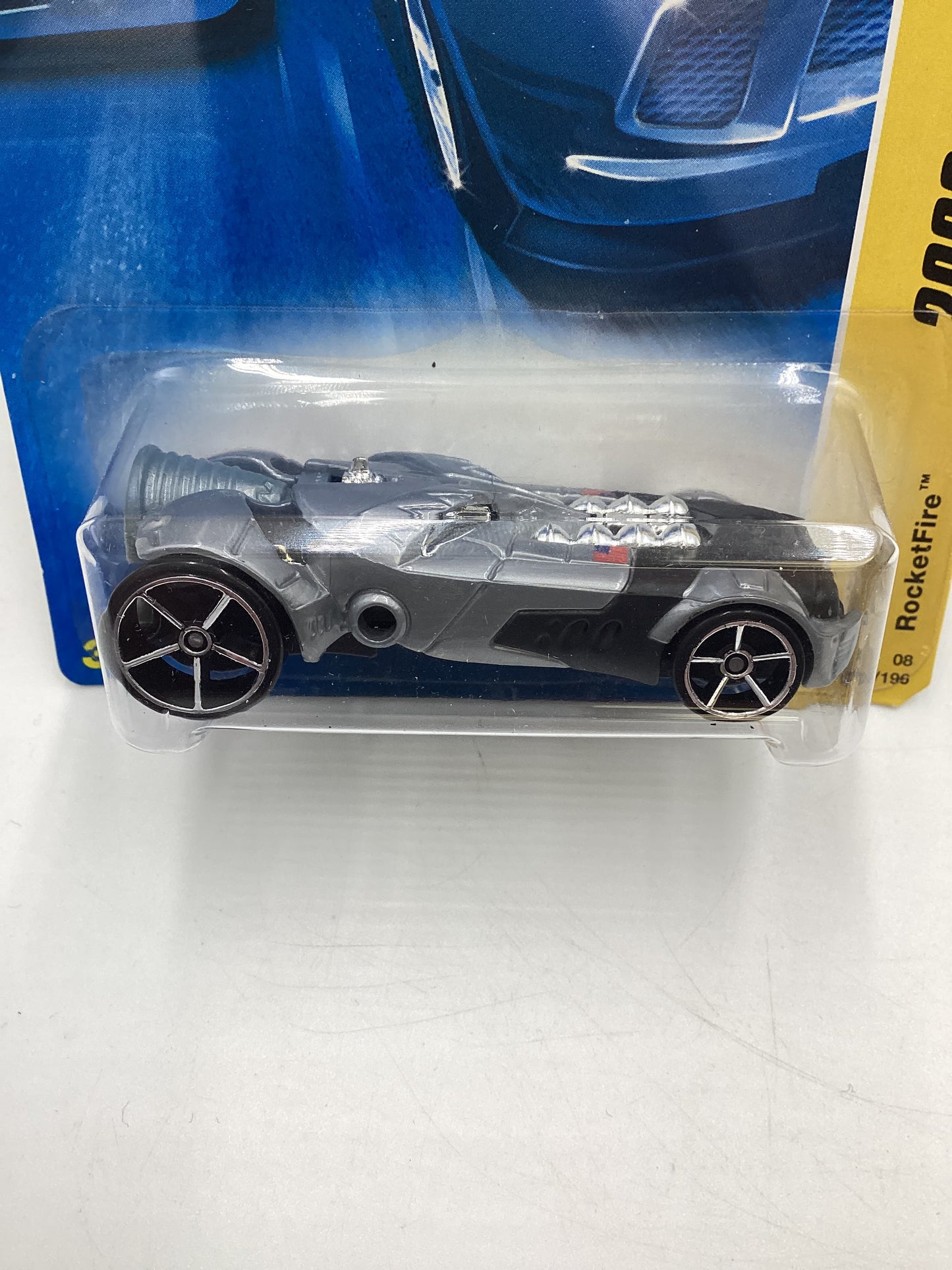 2008 Hot Wheels New Models #22 Rocketfire Gray VV3