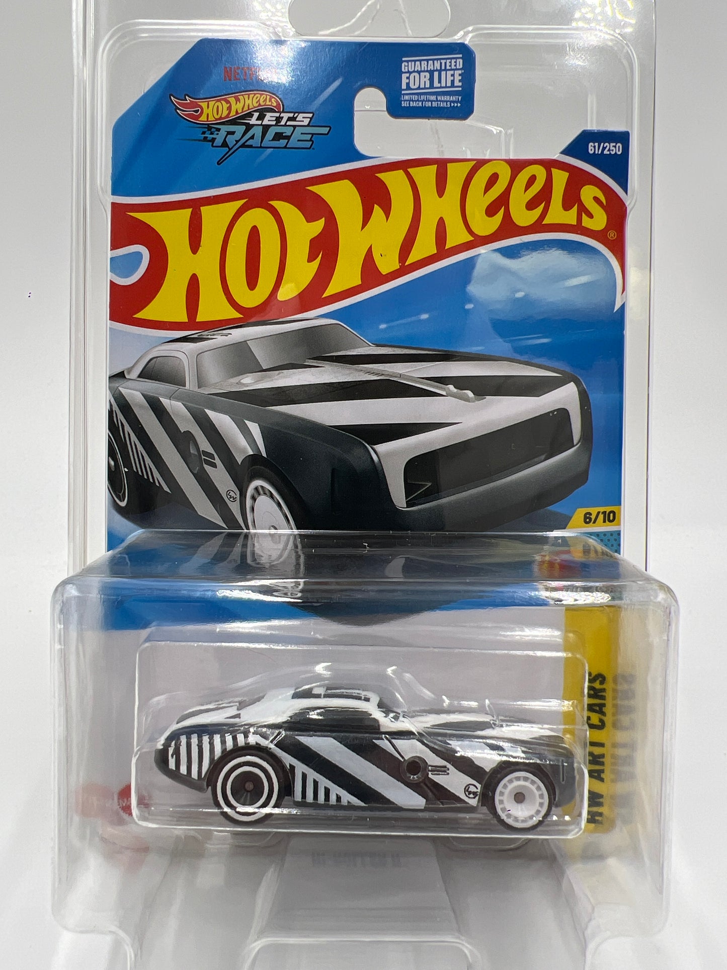 2025 Hot Wheels C Case Super Treasure Hunt #61 Hi-Roller II Black/White W/Protector #1