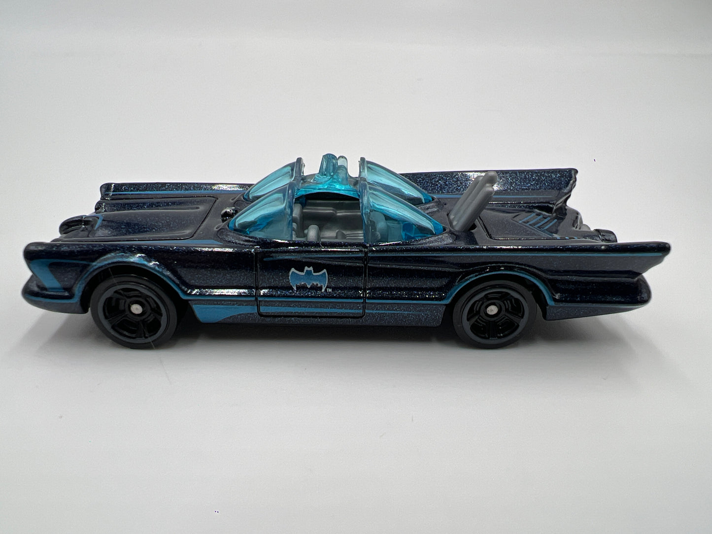 Hot Wheels 1/64 TV Series Batmobile Matte Dark Blue Loose