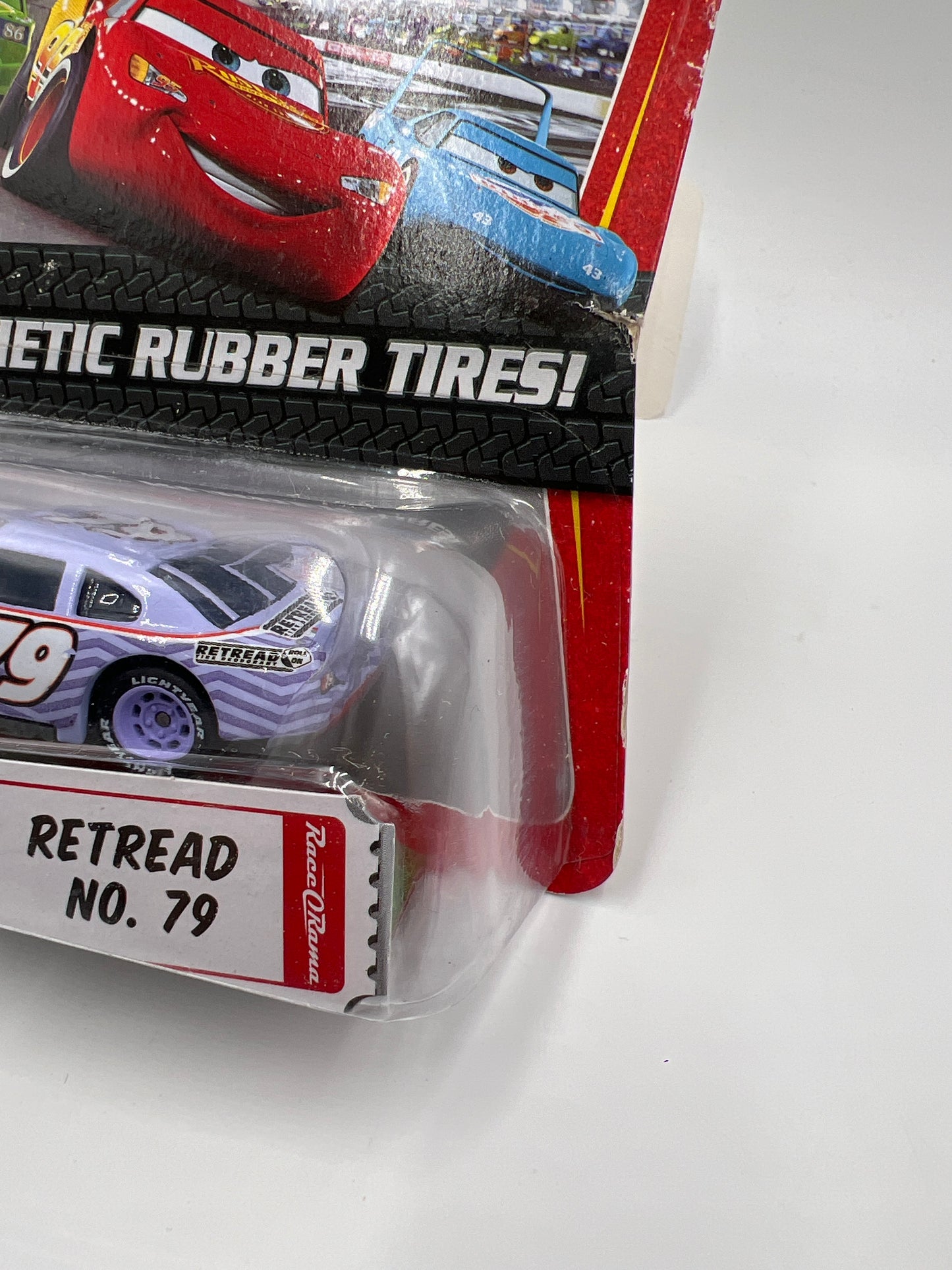 Disney Pixar The World Of Cars Rubber Tires Retread No 79 141G