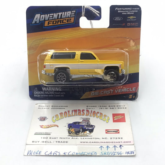 Adventure Force 1979 Chevrolet K5 Blazer Yellow ZZ4