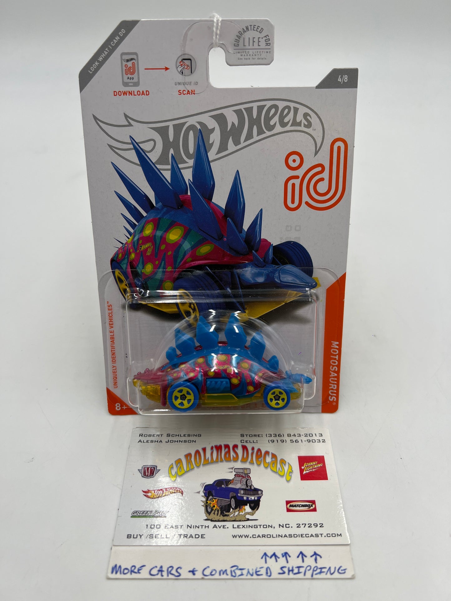 2020 Hot Wheels iD Chase 4/8 Motosaurus 160F