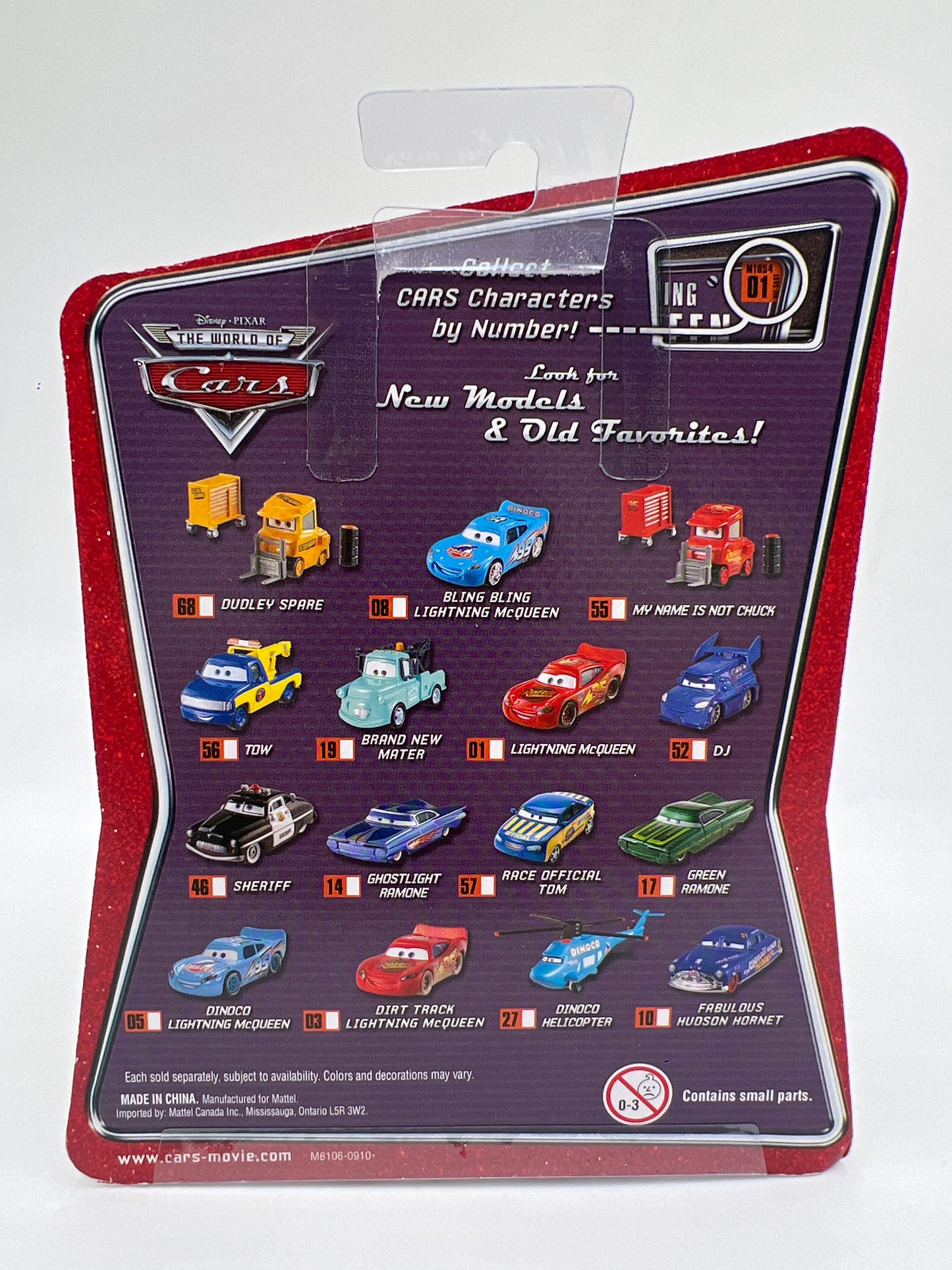Disney Pixar The World Of Cars #68 Dudley Spare 140A