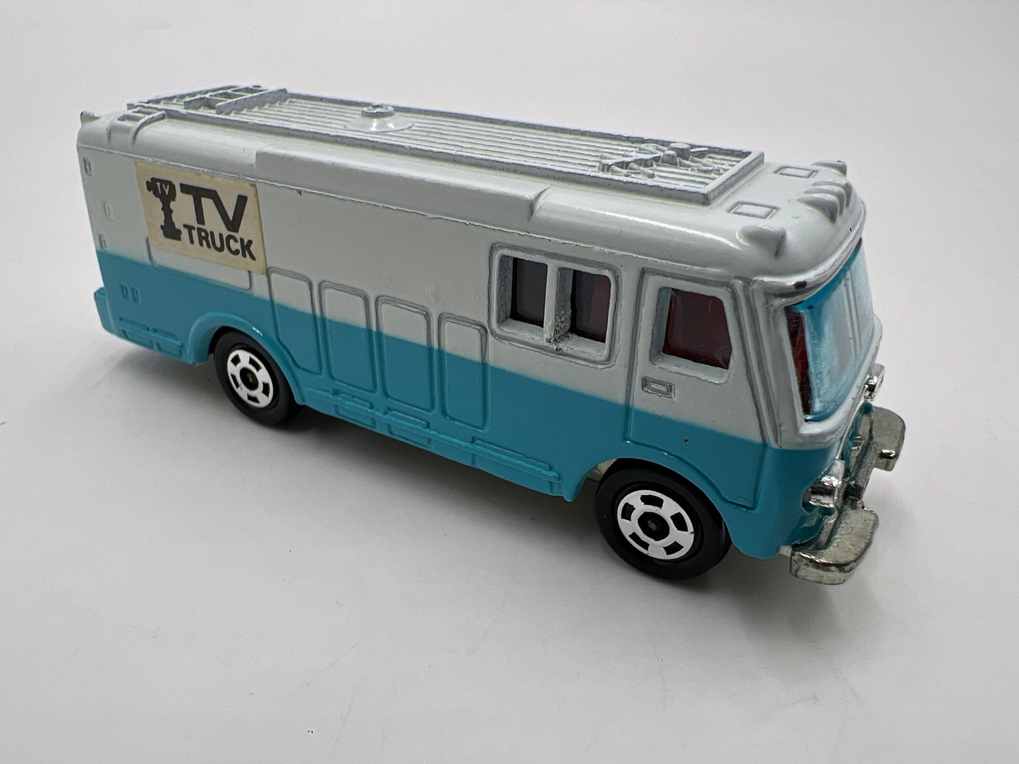 Tomica No. 75 TV Bus Blue/White Loose