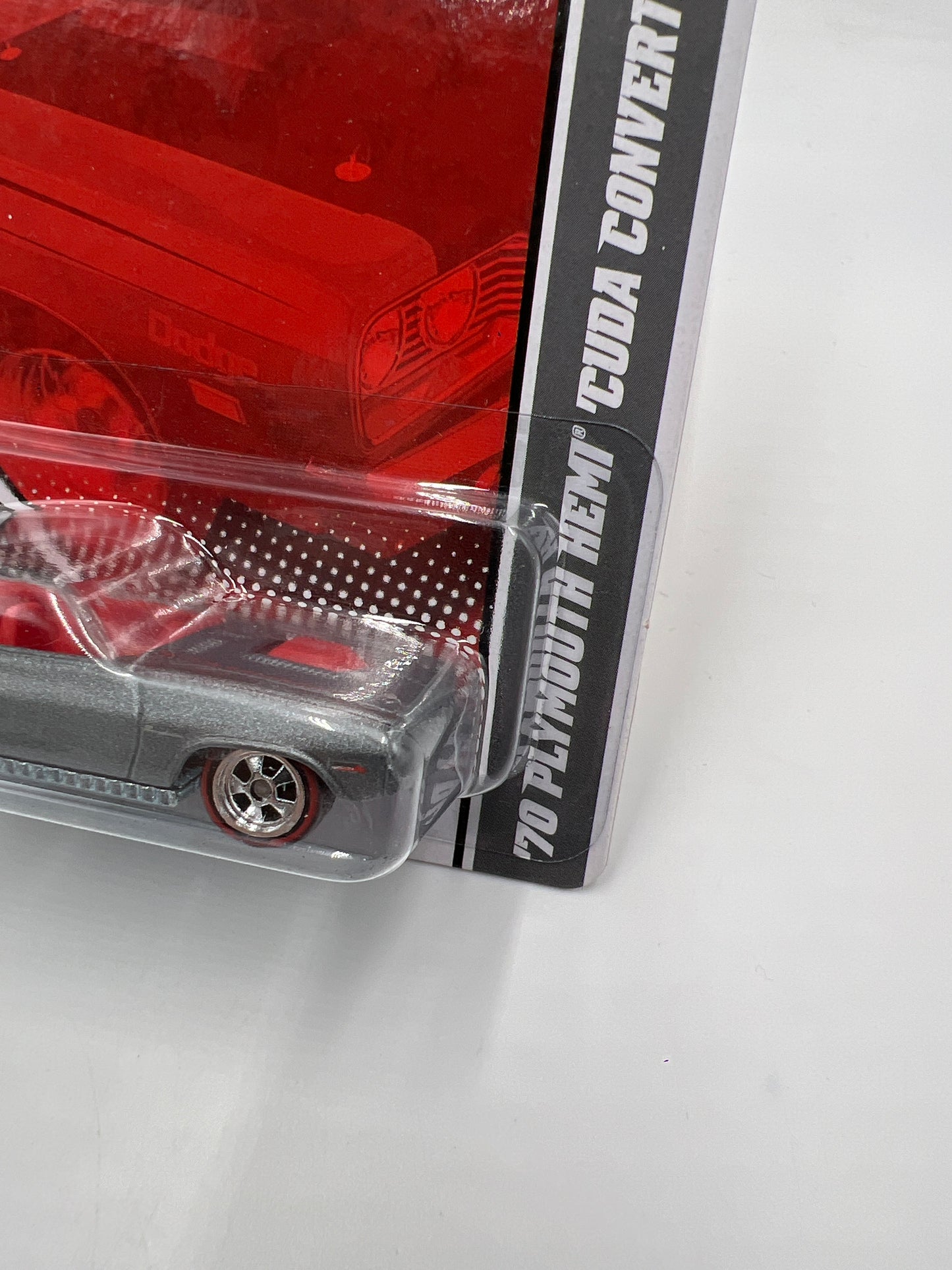 Hot Wheels Premium Garage Series #11 70 Plymouth Hemi Cuda Convertible Gray