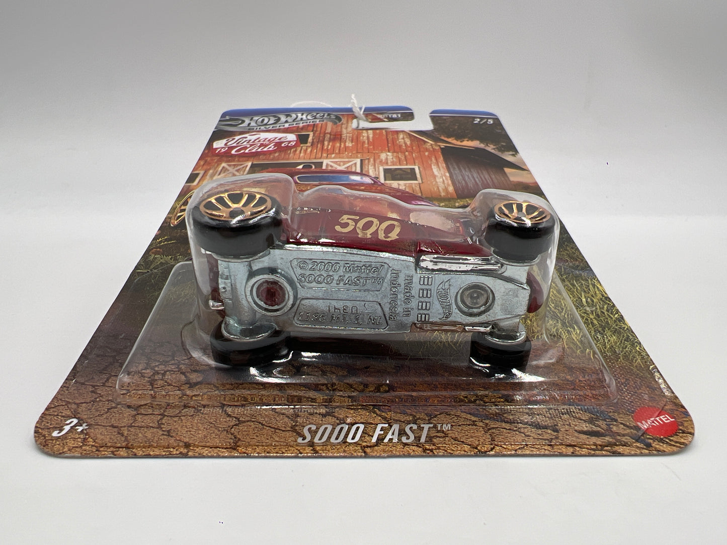 2025 Hot Wheels Silver Series Vintage Club Grand Prix #2 Sooo Fast Red 156i