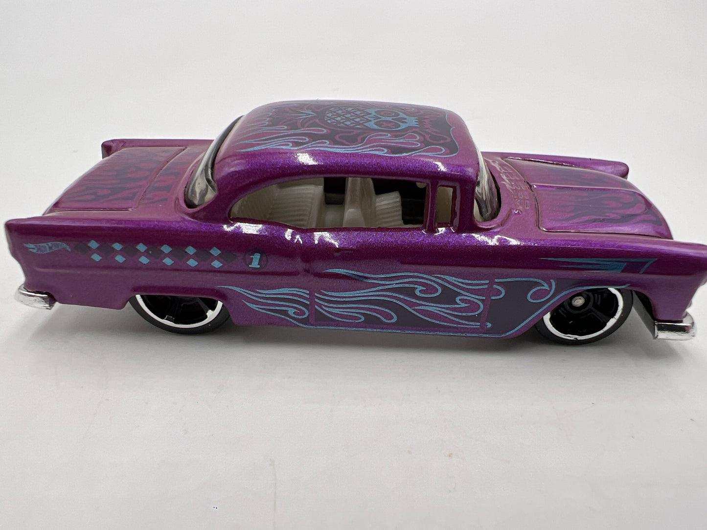 2020 Hot Wheels Mystery Models Series 2 #1 Chase 55 Chevy Purple