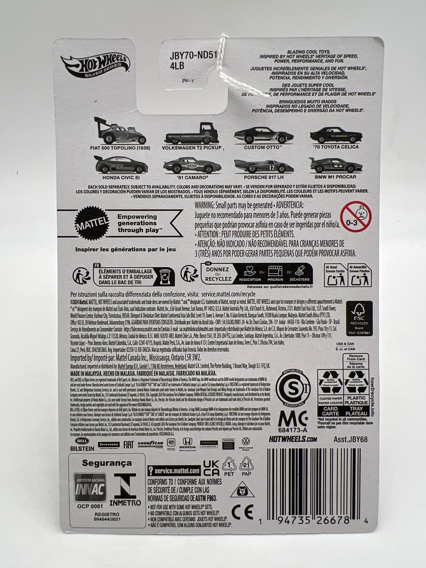 Hot Wheels Target Exclusive The Hot Ones #2 Volkswagen T2 Pickup Purple 164C