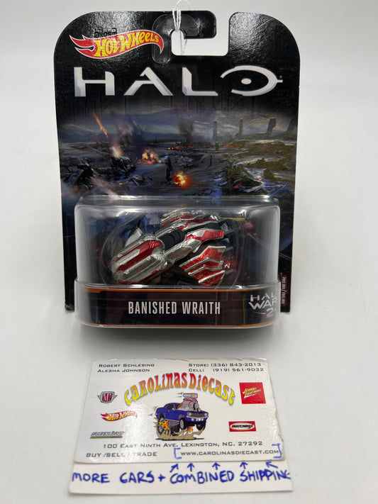 Hot Wheels Retro Entertainment Halo Wars 2 Banished Wraith 241G