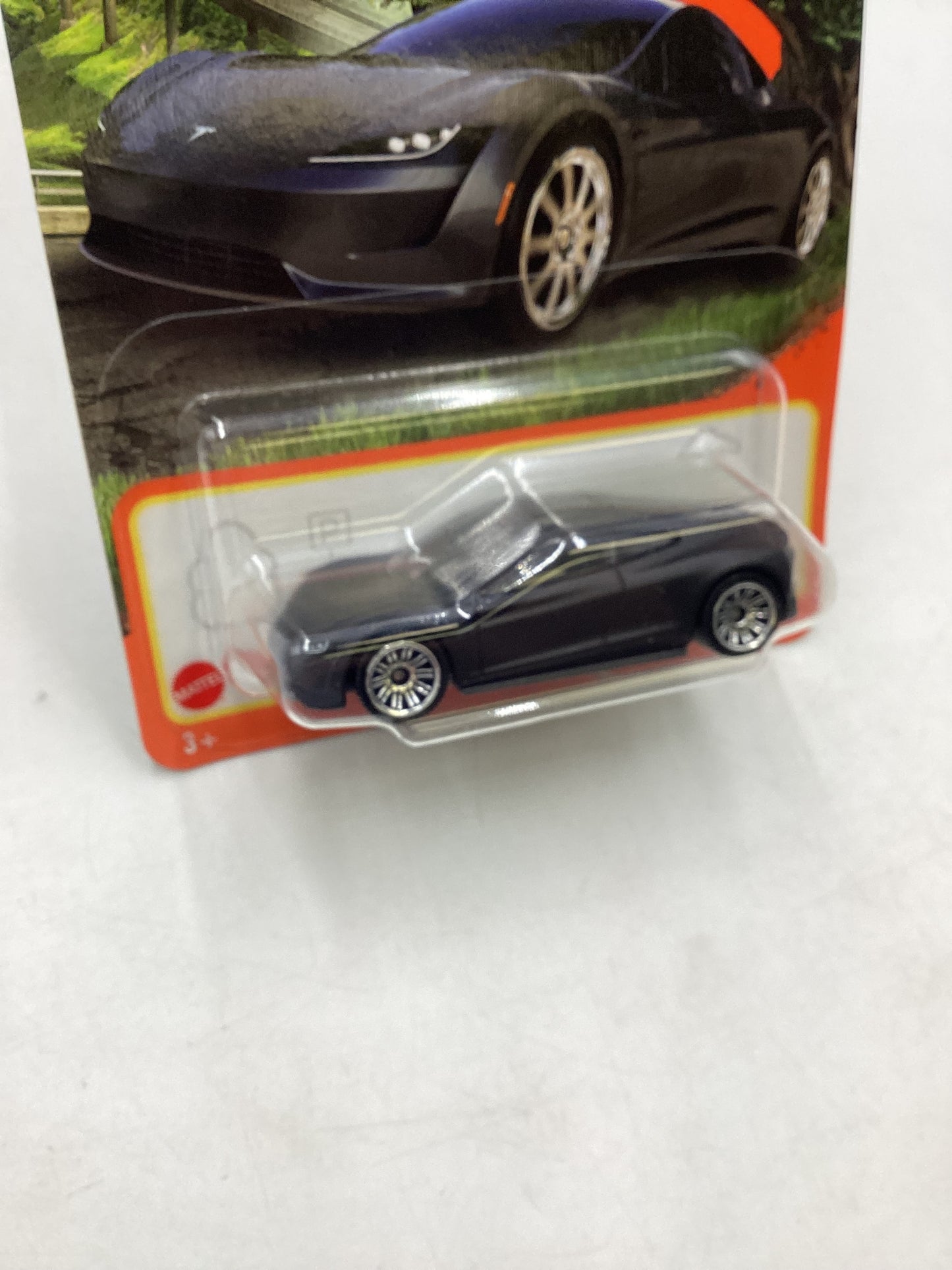 2024 Matchbox G Case #48 Tesla Roadster Matte Black 211A