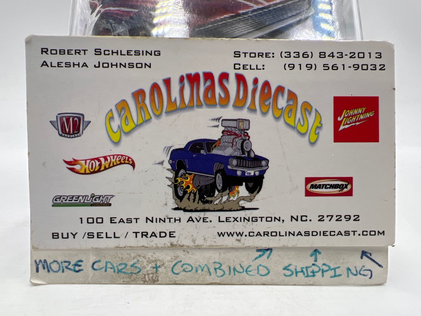 2025 Hot Wheels Super Treasure Hunt #175 71 Mustang Funny Car Red W/Protector Intl Card See Desc