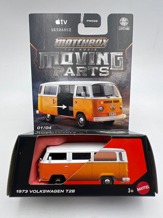 2026 Matchbox The Movie Moving Parts #1 1973 Volkswagen T2B Orange/White 219C