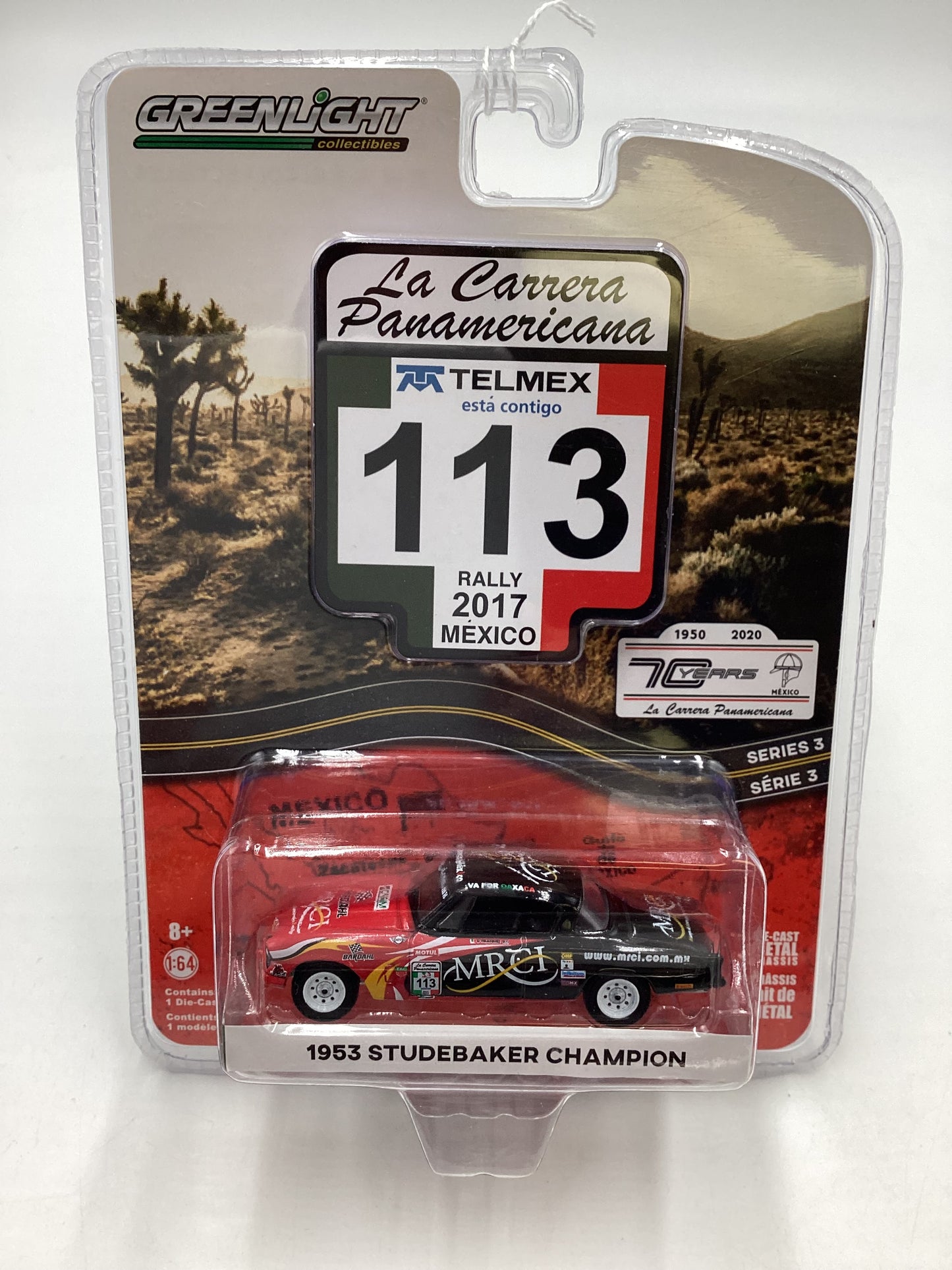 Greenlight La Carrera Panamericana #113 Black Studebaker Champion 178G