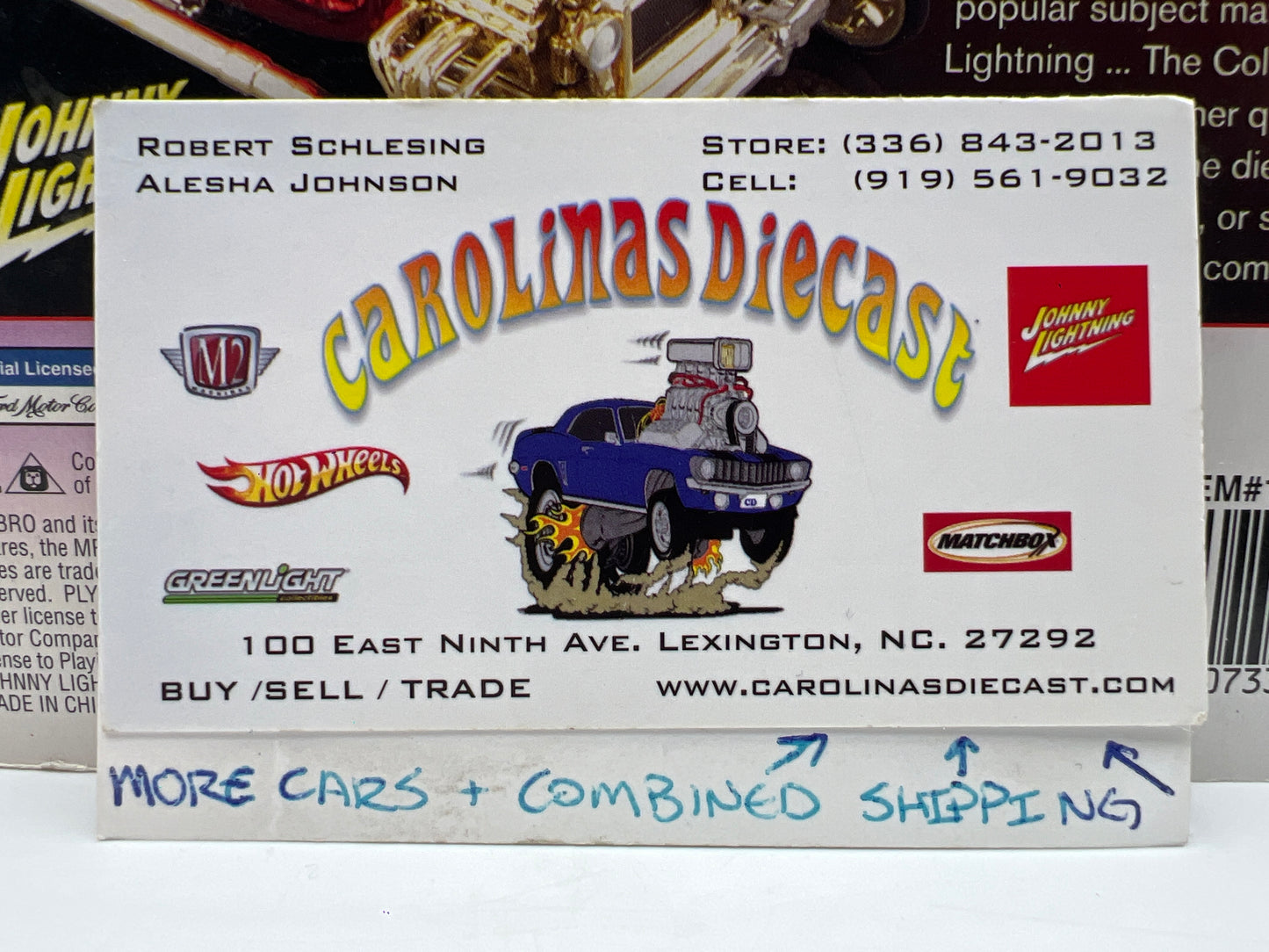 Johnny Lightning Monopoly KB Toys Exclusive 01 Chrysler PT Cruiser Green Chrome 227E