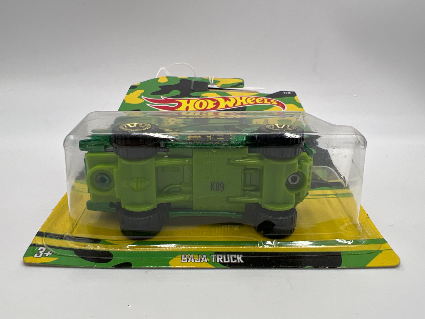 Hot Wheels Walmart Camouflage Series #7 Baja Truck Green 161E