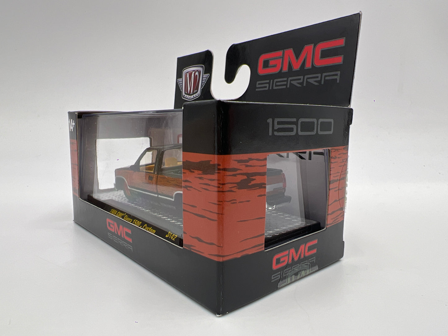 M2 Machines Target Exclusive 1989 GMC Sierra 1500 Custom Black/Woodgrain S142