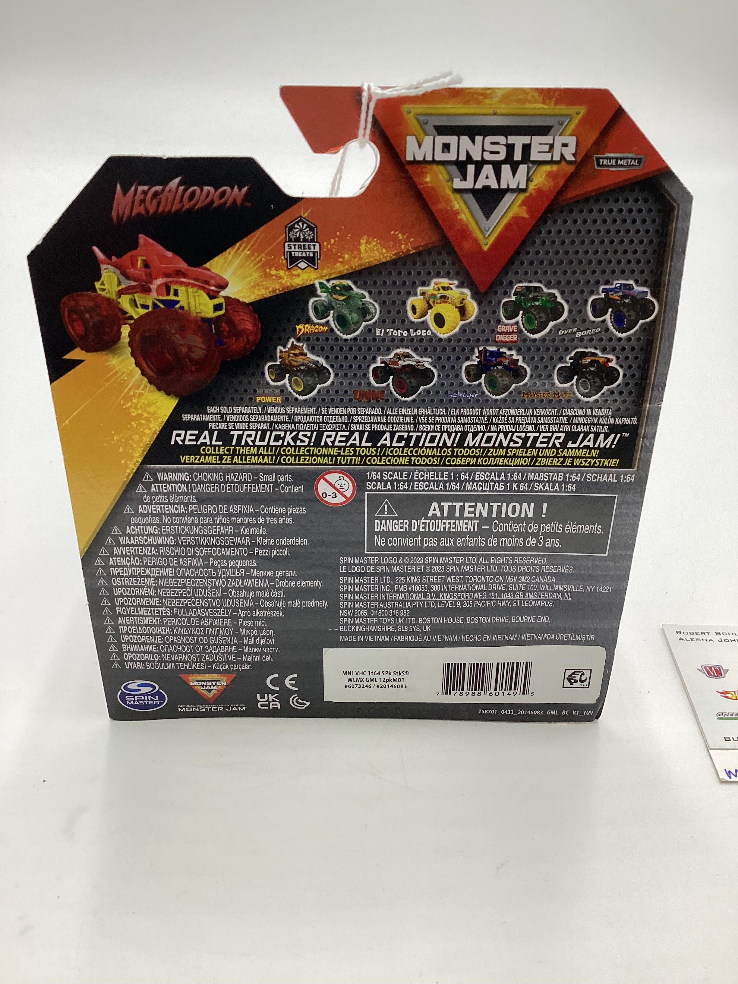 Monster Jam Series 37 Megalodon 127E – carolinasdiecast