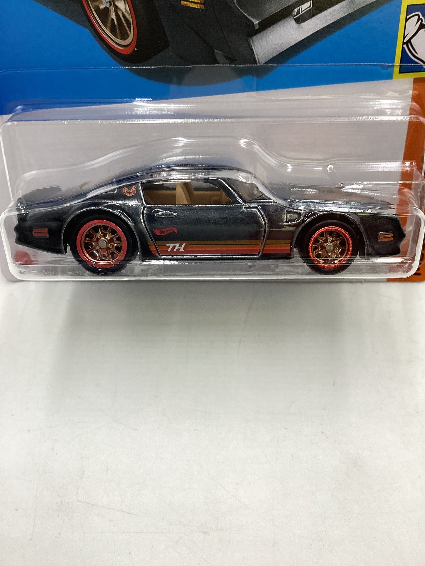 2024 Hot Wheels Super Treasure Hunt #206 77 Pontiac Firebird T/A with protector