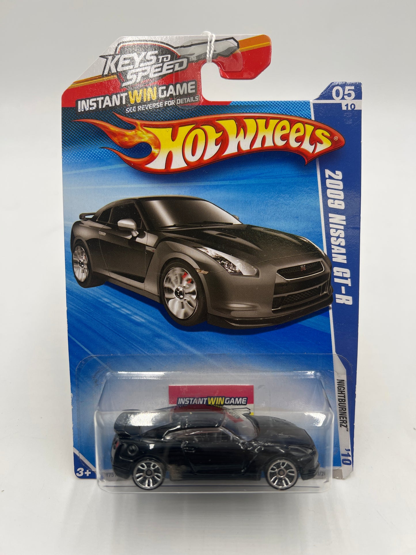 2010 Hot Wheels #93 2009 Nissan GT-R Keys to Speed 82E