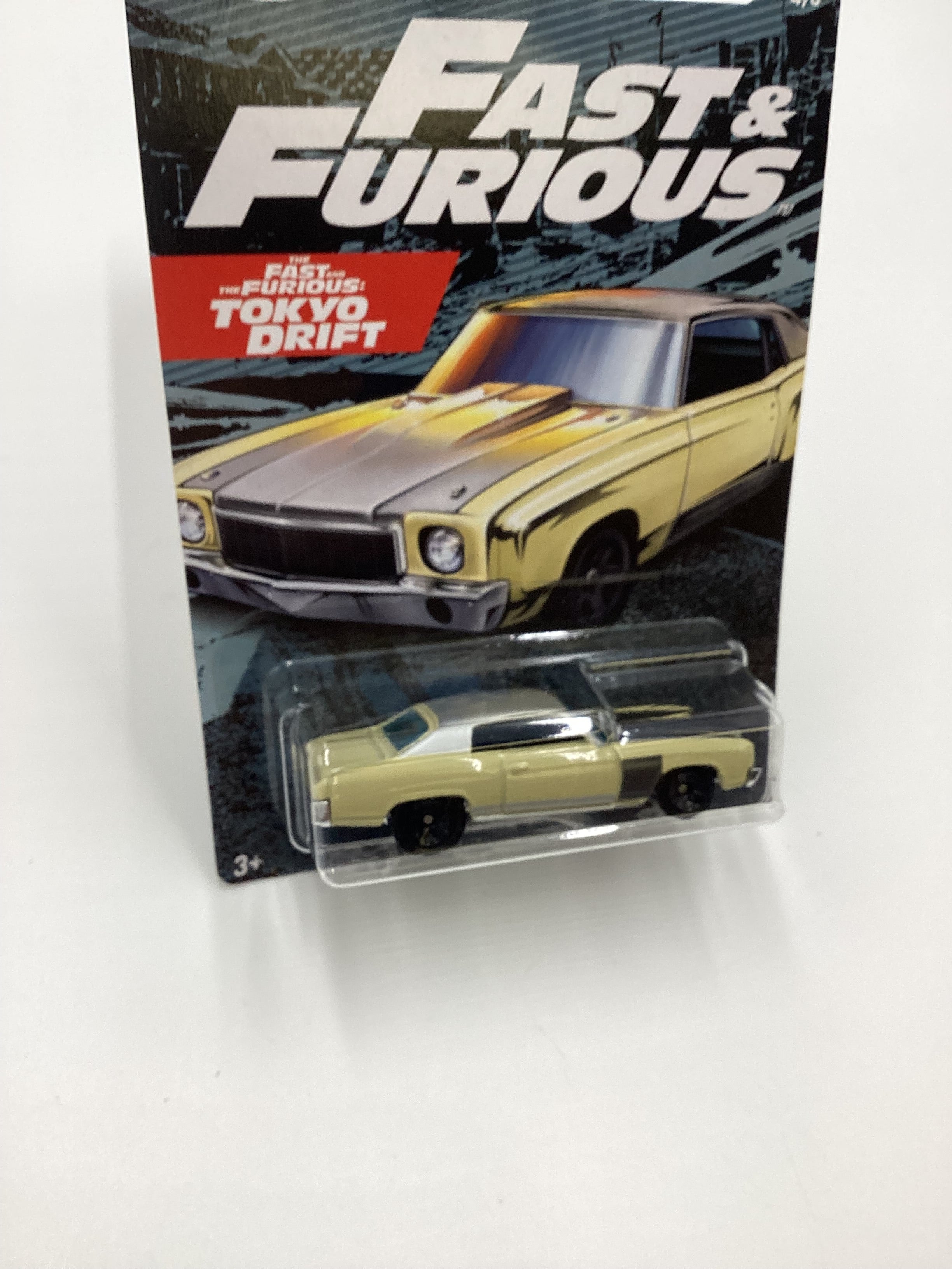 Hot wheels Fast and Furious Tokyo Drift 70 Monte Carlo #4 4/6 72A
