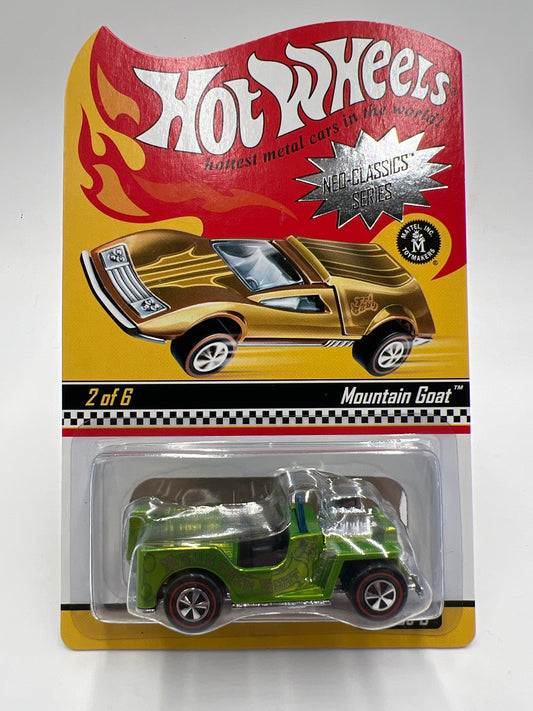 Hot Wheels RLC Neo-Classics Series 9 #2 746/5000 Mountain Goat Green W/Protector