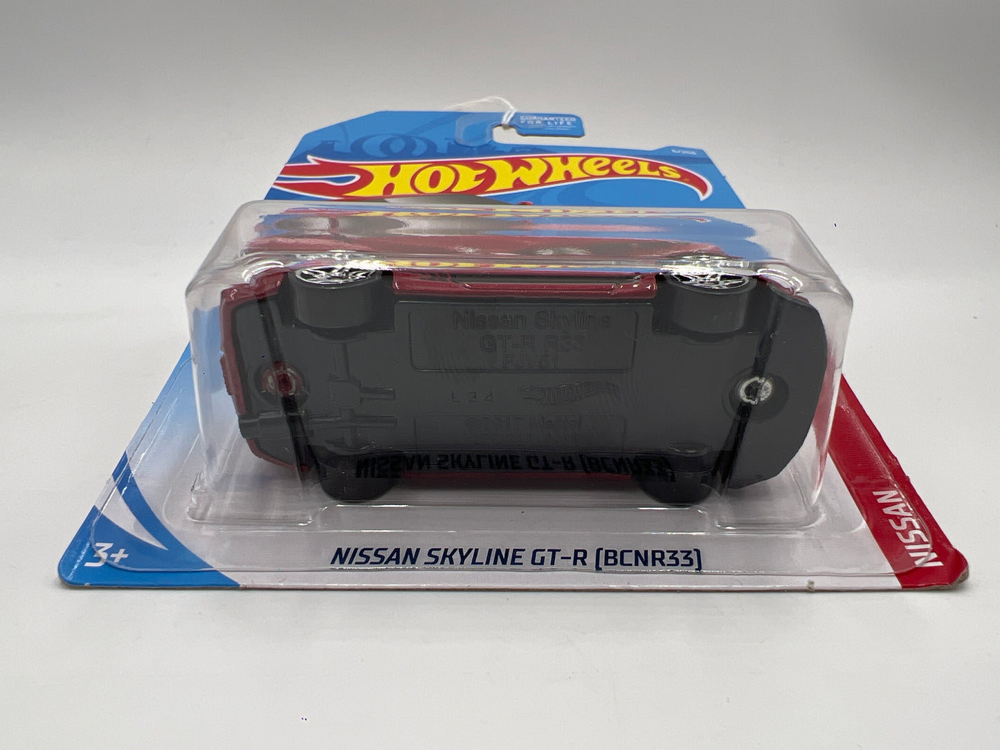 2019 Hot Wheels #6 Nissan Skyline GT-R BCNR33 R33 Red 82B