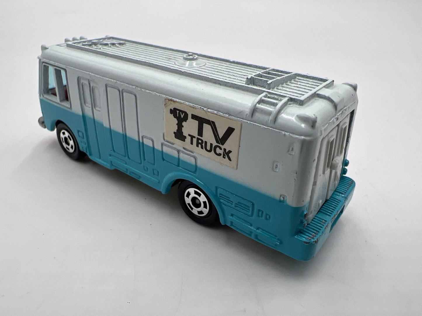 Tomica No. 75 TV Bus Blue/White Loose