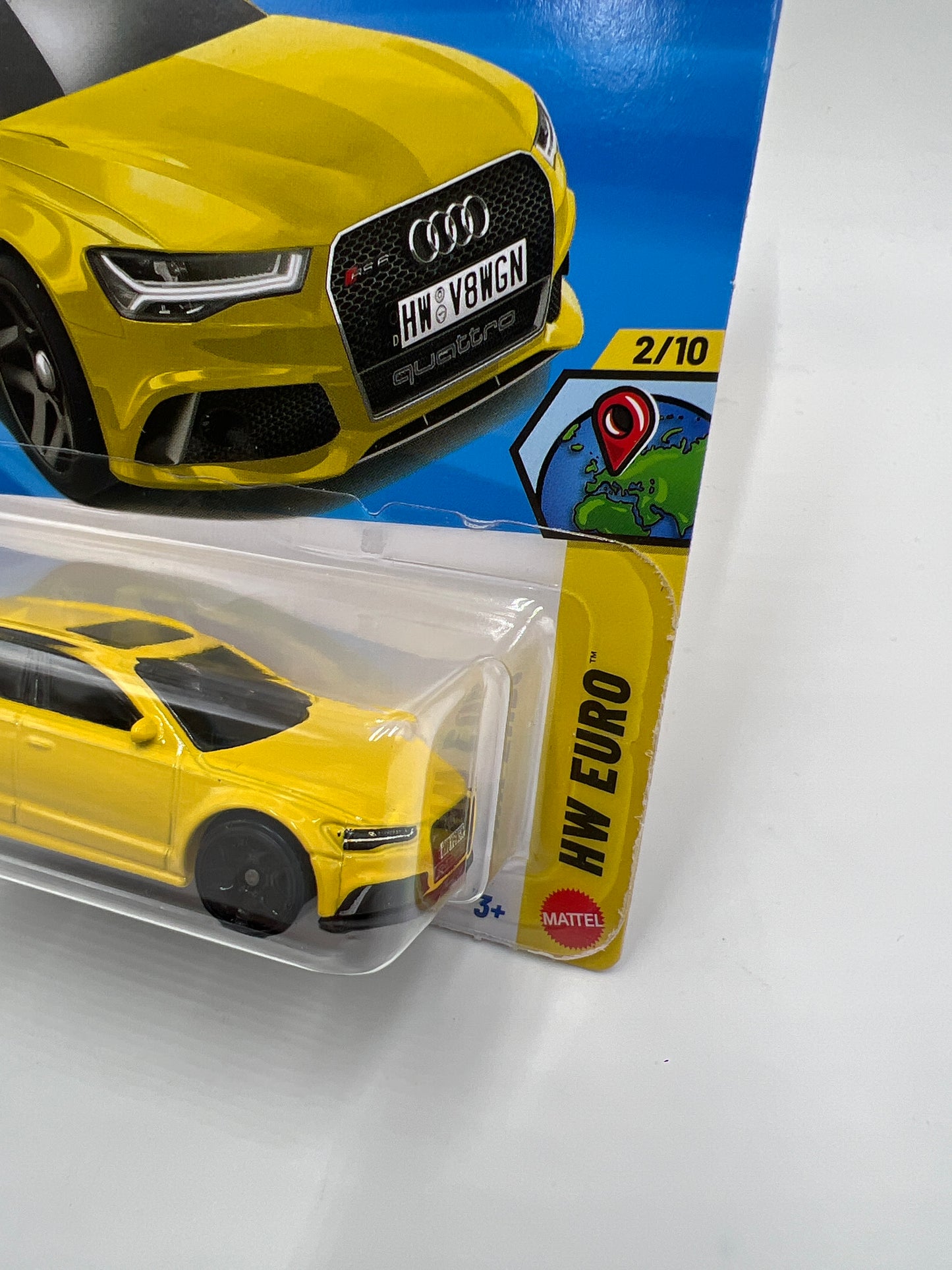 2026 Hot Wheels C Case HW Euro #66 17 Audi RS6 Avant Yellow