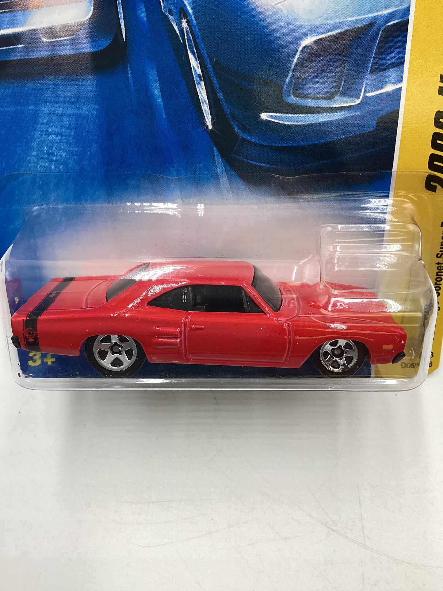 2008 Hot Wheels New Models #5 69 Dodge Coronet Super Bee Red 51F
