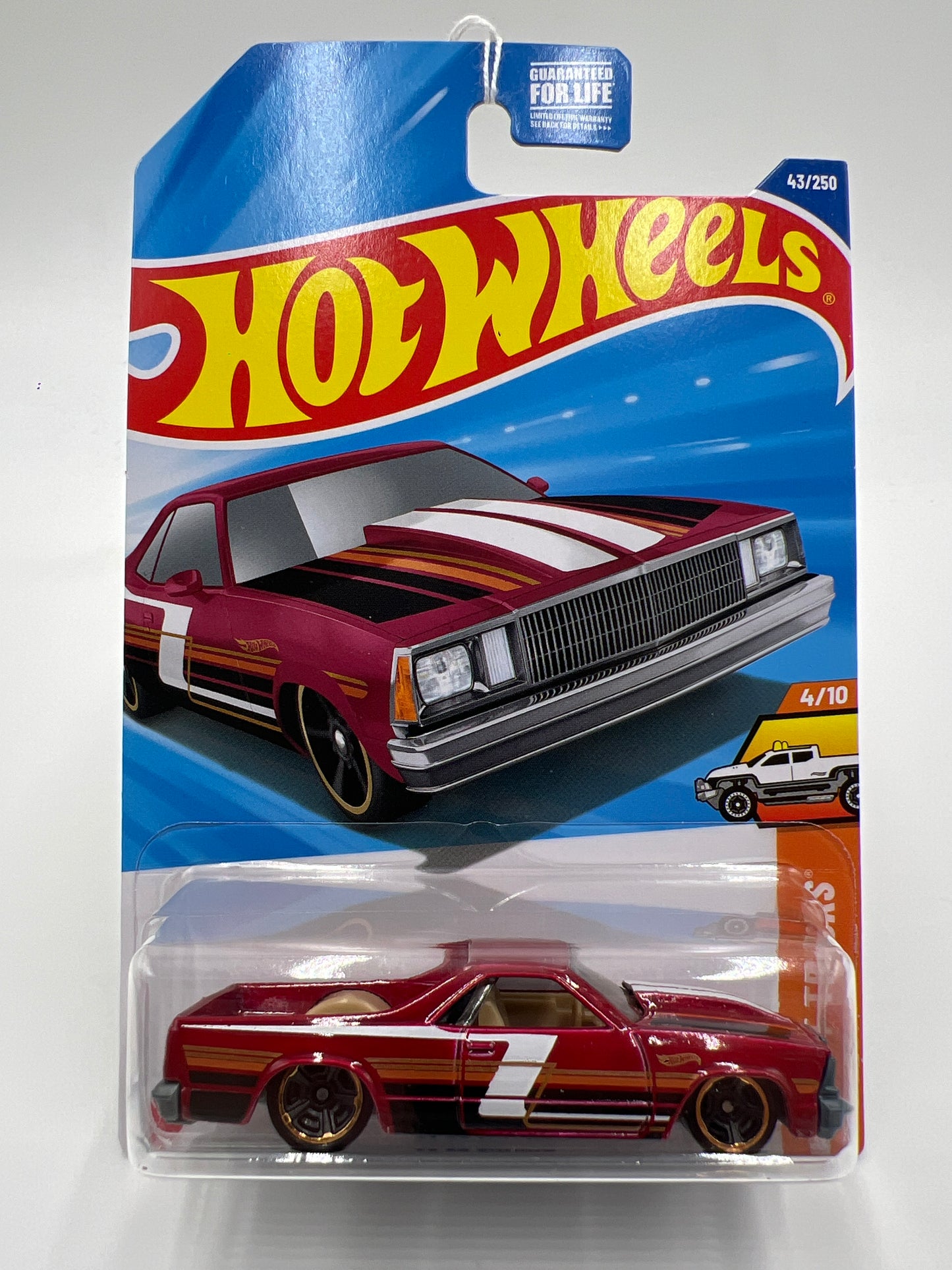 2025 Hot Wheels B Case #43 80 El Camino Red