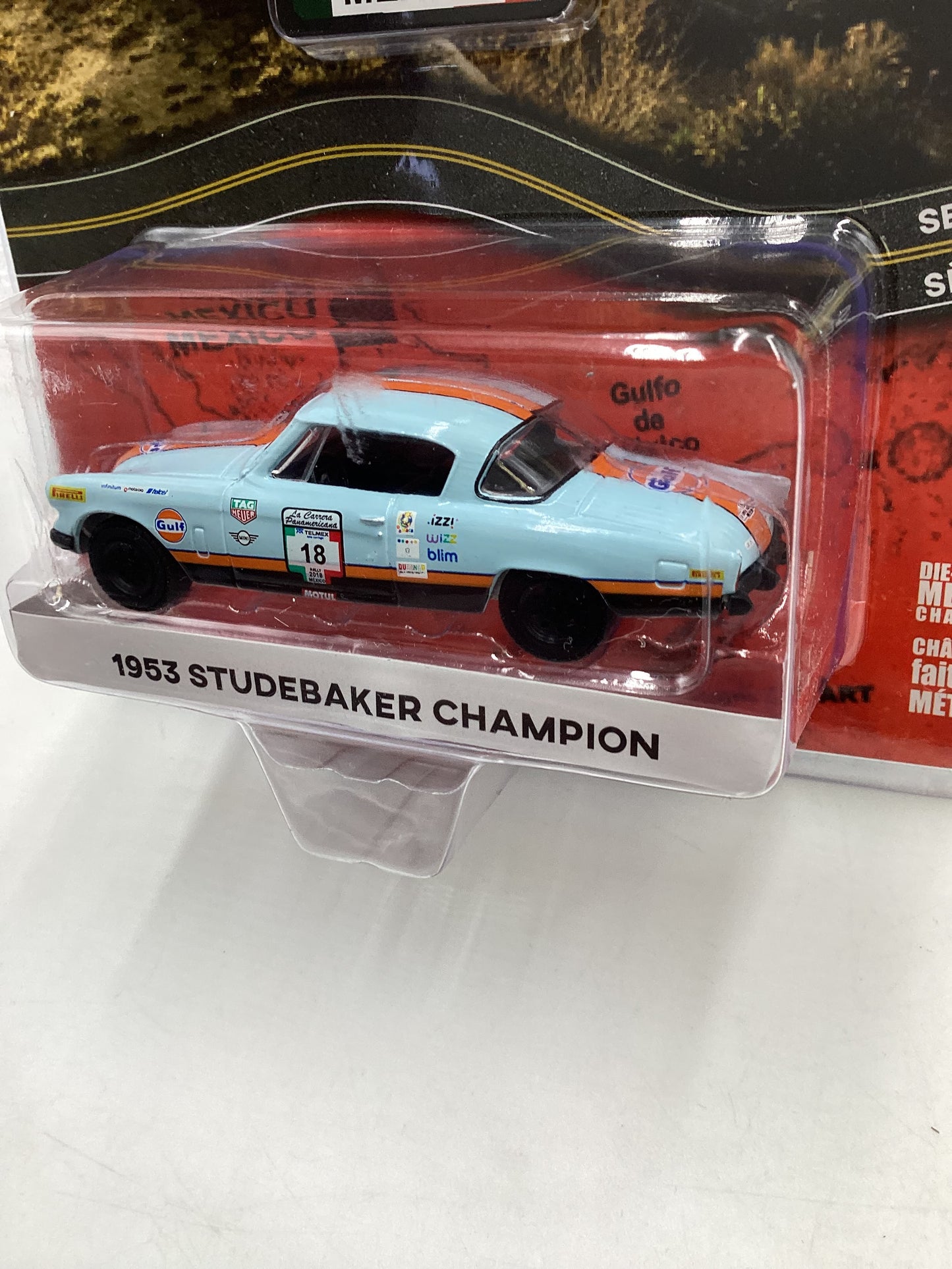 Greenlight La Carrera Panamericana #18 Gulf Studebaker Champion