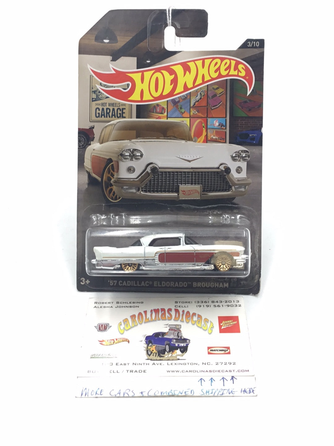 Hot Wheels Garage Series 57 Cadillac Eldorado Brougham 3/10 II7