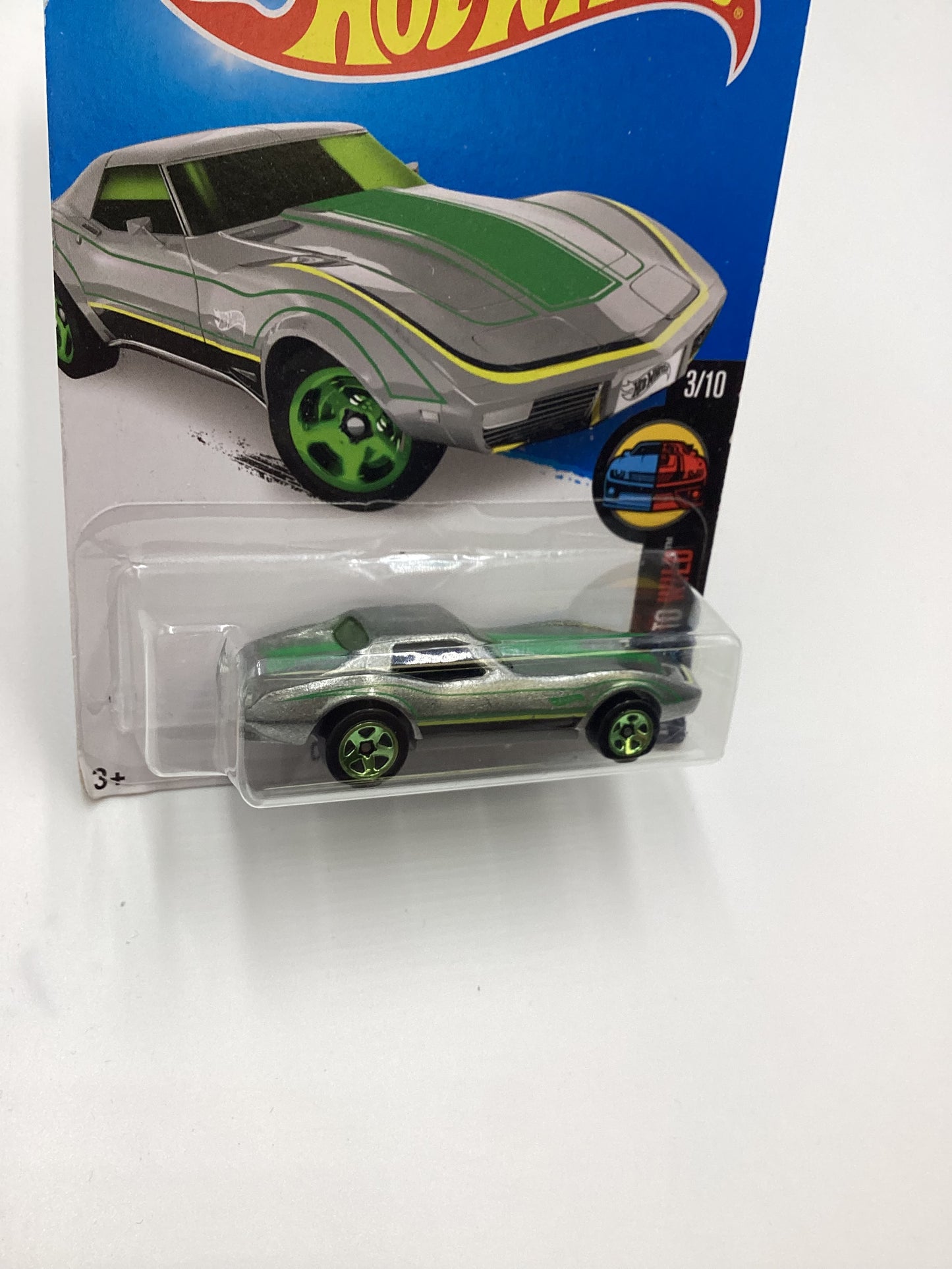 2016 Hot Wheels Corvette Stingray Walmart Exclusive Zamac #58