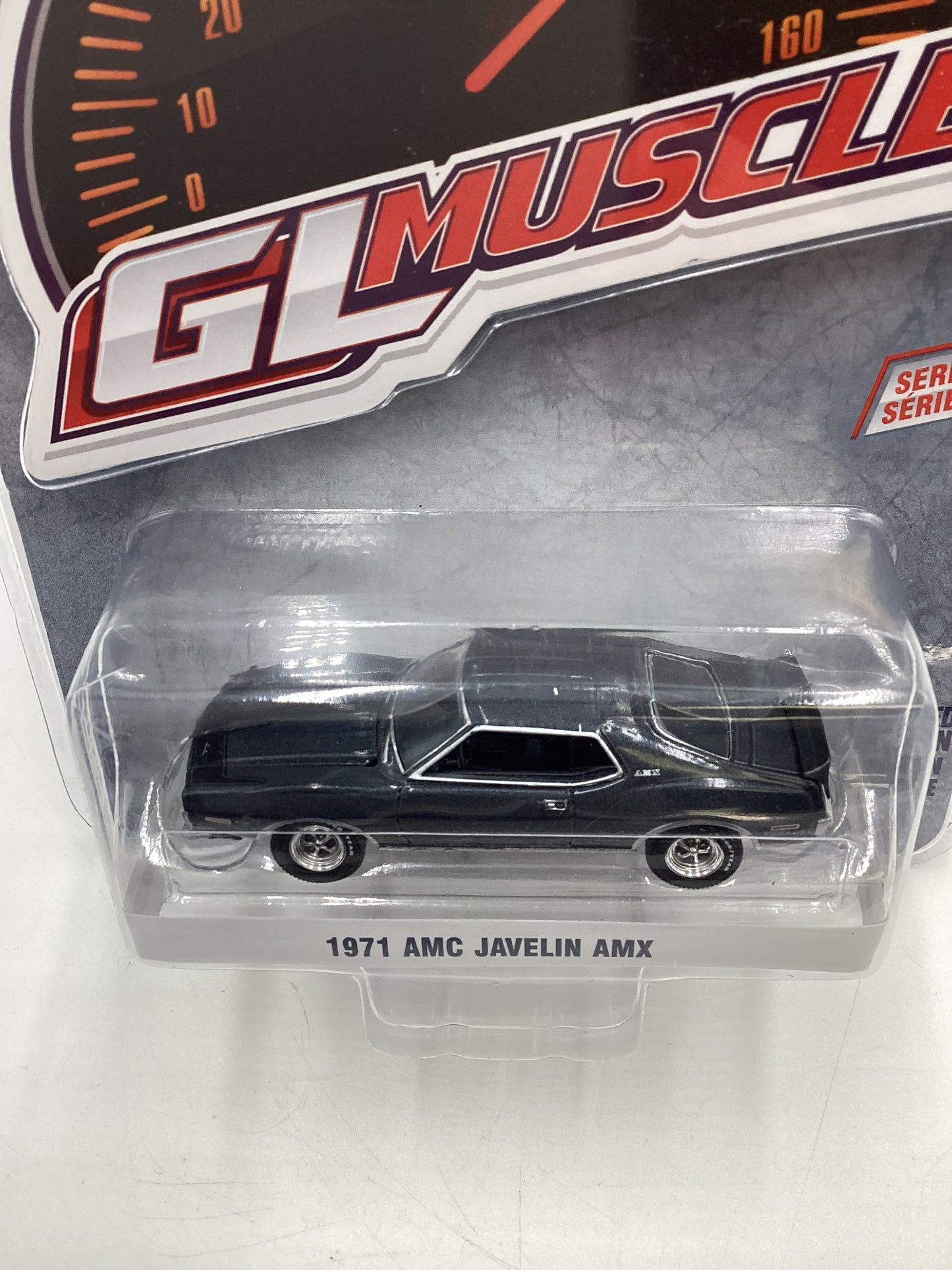 Greenlight GL Muscle Series 26 1971 AMC Javelin AMX Gray 178E