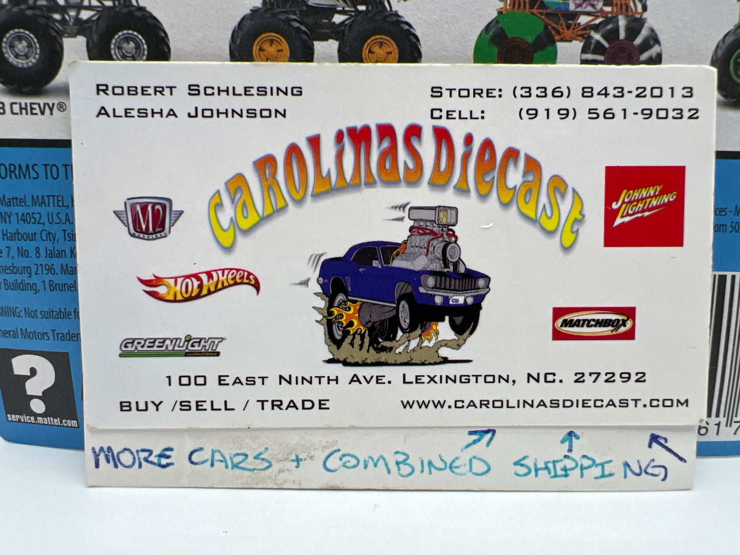 Hot Wheels Monster Trucks HW Flames #9 Hot Wheels Delivery 129H