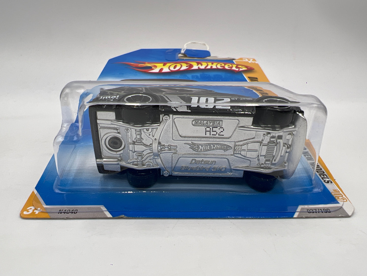 2009 Hot Wheels New Models #37 Datsun Bluebird 510 Black SR