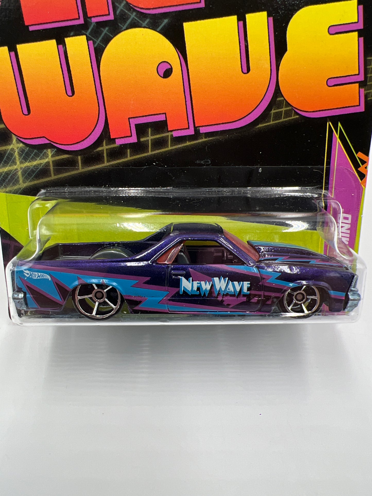 2013 Hot Wheels Jukebox #22 New Wave 80 El Camino Purple Bad J Hook 154F