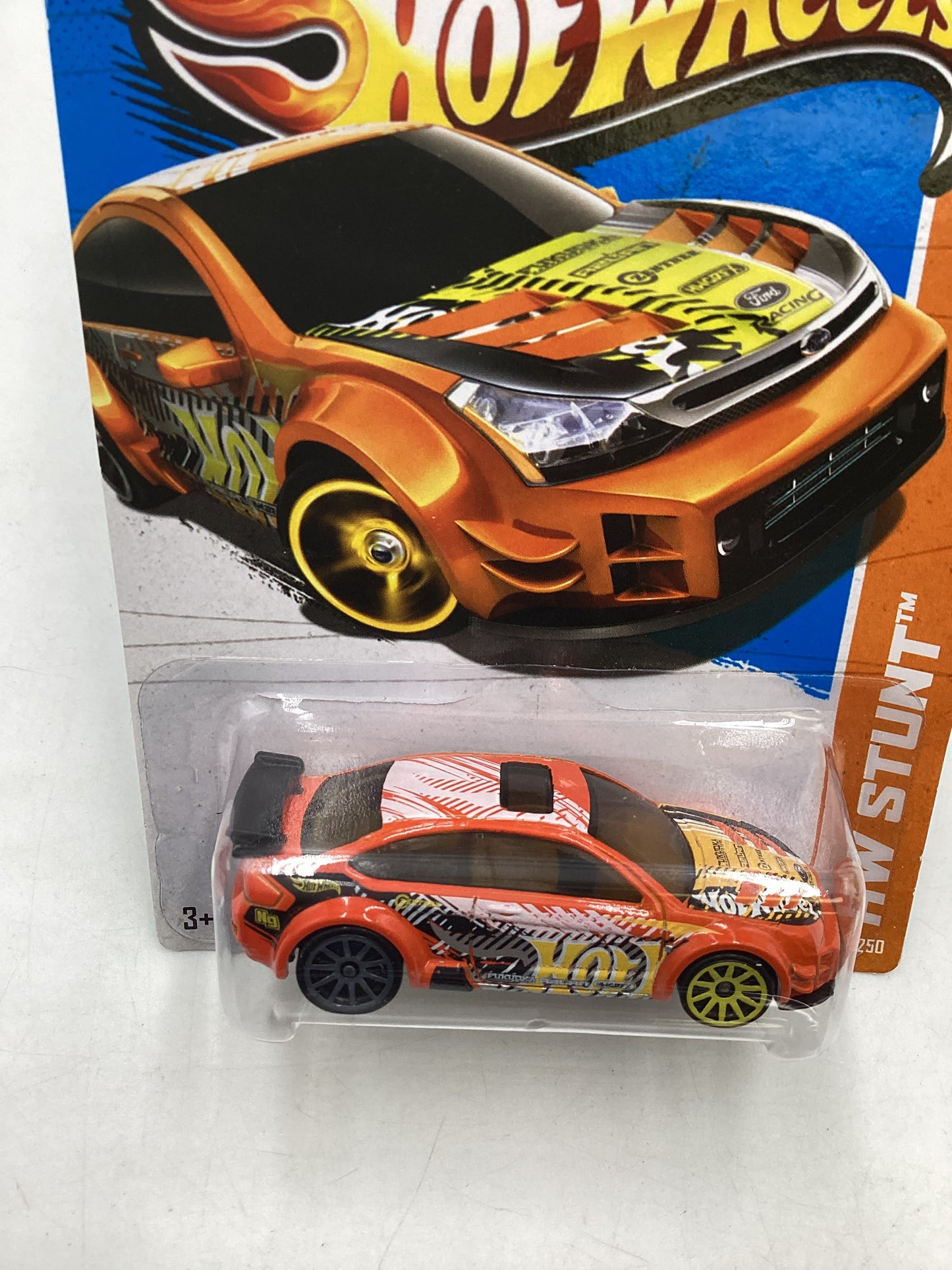 2013 Hot Wheels #84 08 Ford Focus Orange