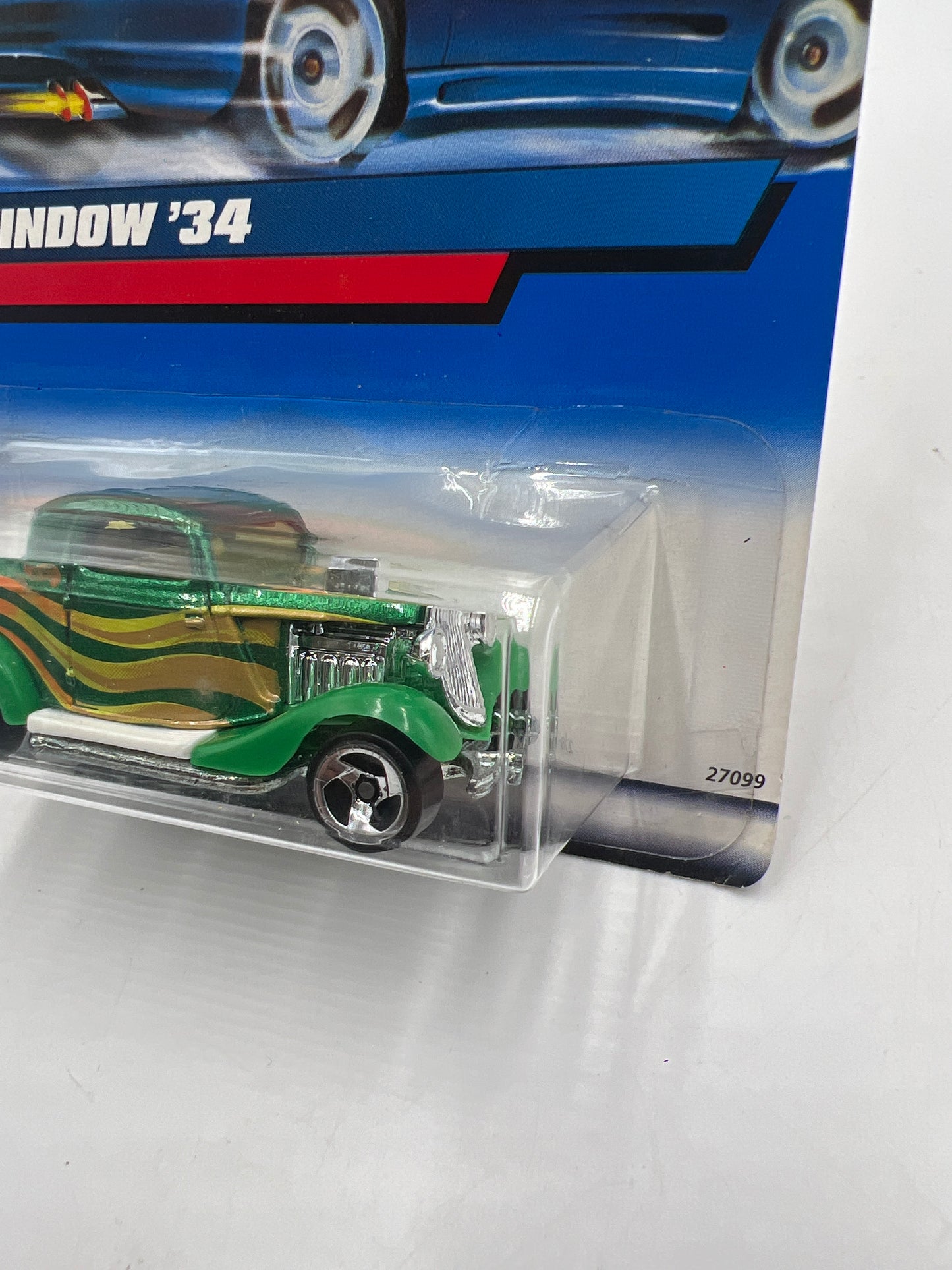 2000 Hot Wheels #132 3-Window 34 Green 35C