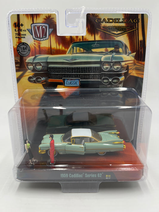 2025 M2 Machines Diorama CHASE 1959 Cadillac Series 62 R14
