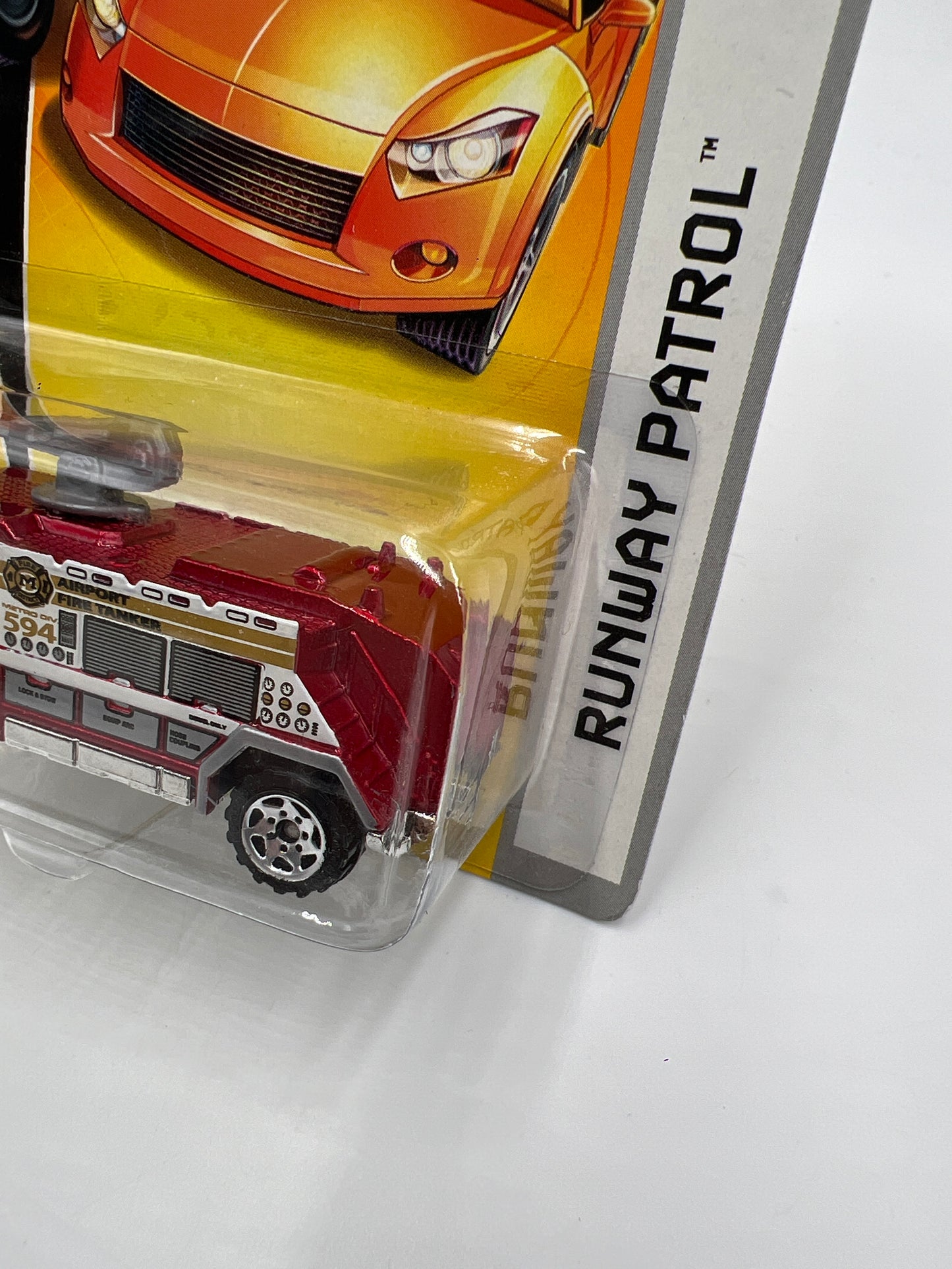 Matchbox MBX Metal #45 Runway Patrol Red